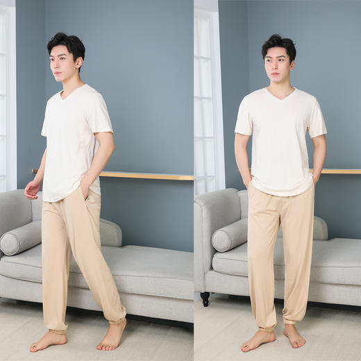 男士家居休闲套装 商品图0