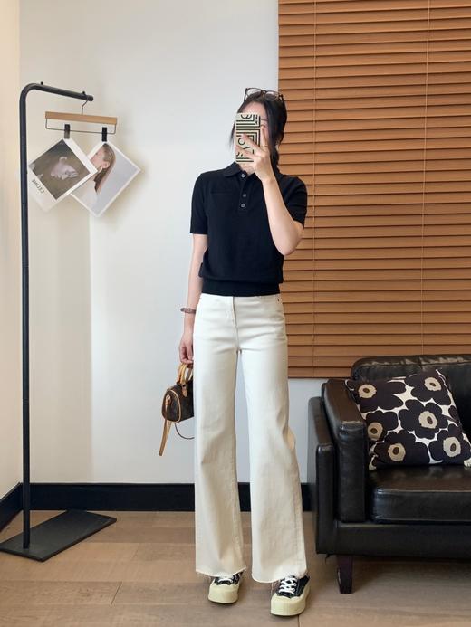 高品LP春夏知识分子针织Polo衫休闲通勤精梳棉短袖T恤 商品图5