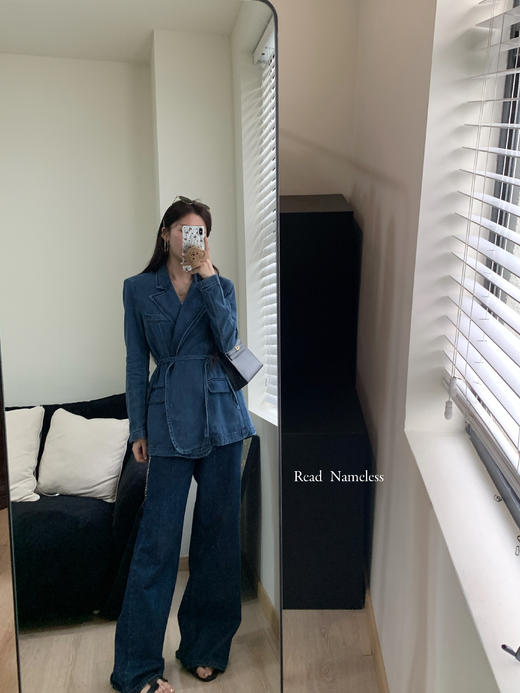 Read Nameless /莱赛尔牛仔西装外套 2025/3/31 商品图5
