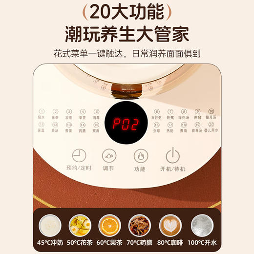 志高1.8L养生壶_浅绿色DC-3B07 商品图3