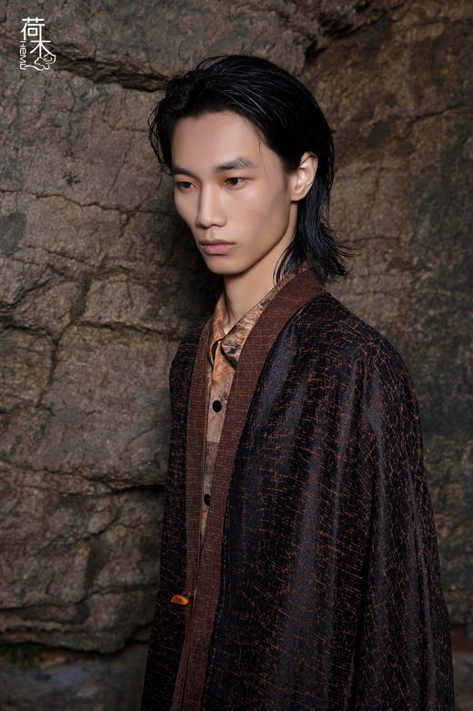 荷木HEMU丨[MEN]莨纱·开衫 商品图2