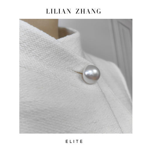 E“定制”——静奢风 ——都市摩登——风尚之选——珍珠白外套 2405032 商品图1