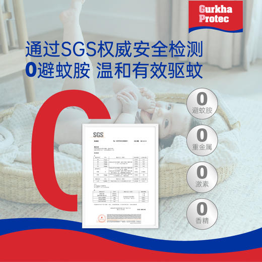 【海淘】GurkhaProtec英国GP卫士驱蚊乳液&喷雾/德国默克驱蚊酯/全天长效驱蚊防护/ 不含避蚊胺/孕婴安全/添加芦荟VE 商品图1