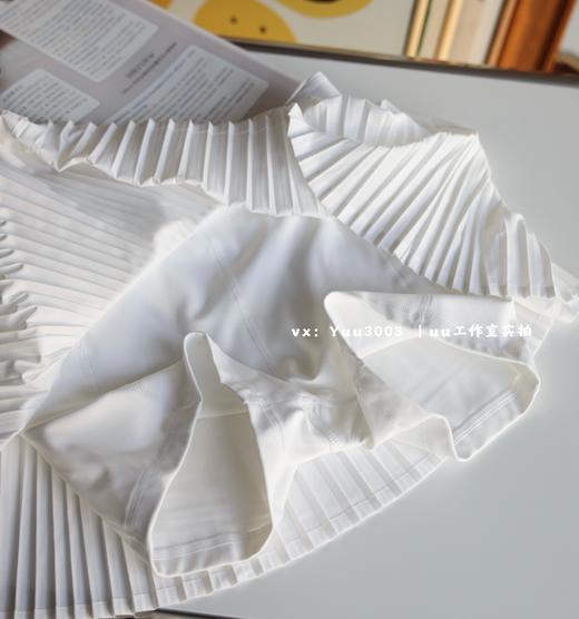 lulu同款纯情风琴A字百褶裙 ，四面弹力，防走光不透内裤，日常运动都能穿 商品图4