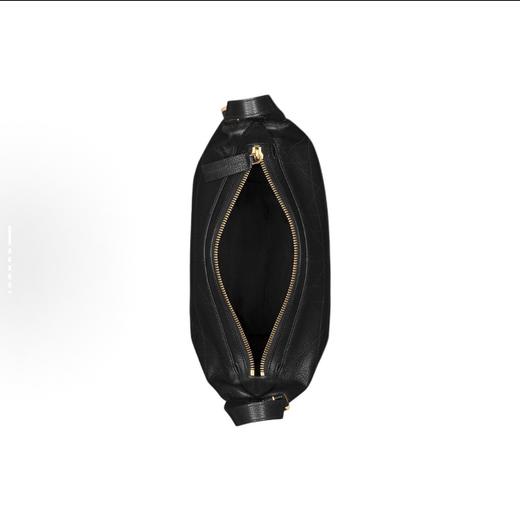 DIOR迪奥 D-Journey 金色五金配件拉链开合 山羊皮 单肩包  女款 黑色（CB） 商品图2