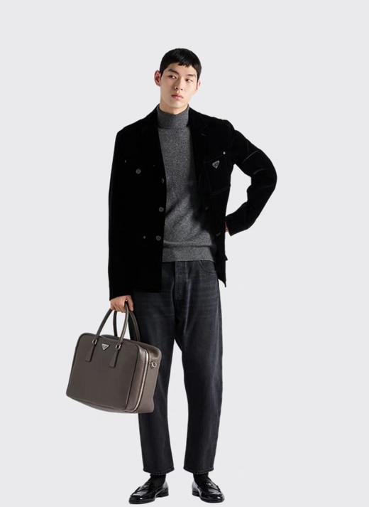 男款丝绒牛仔夹克 商品图3