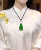 老坑玻璃种帝王绿观音吊坠【5040201】具体价格微信咨询 商品缩略图4