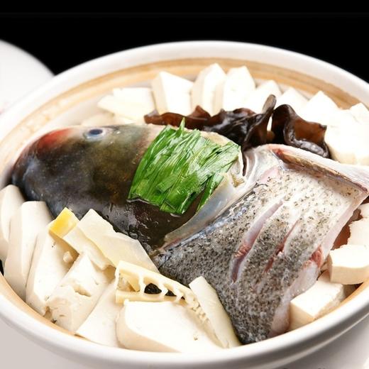 优选|密云水库胖头鱼头 水质清澈 鱼肉细嫩 肉厚鲜美  当天现杀现发  3斤/个 商品图2