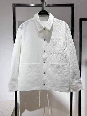 贝纳川春夏季翻领肌理面料薄型夹克ECP200100
