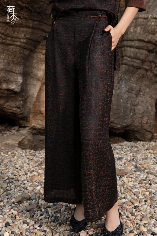 荷木HEMU丨莨纱·阔腿裤 商品图1