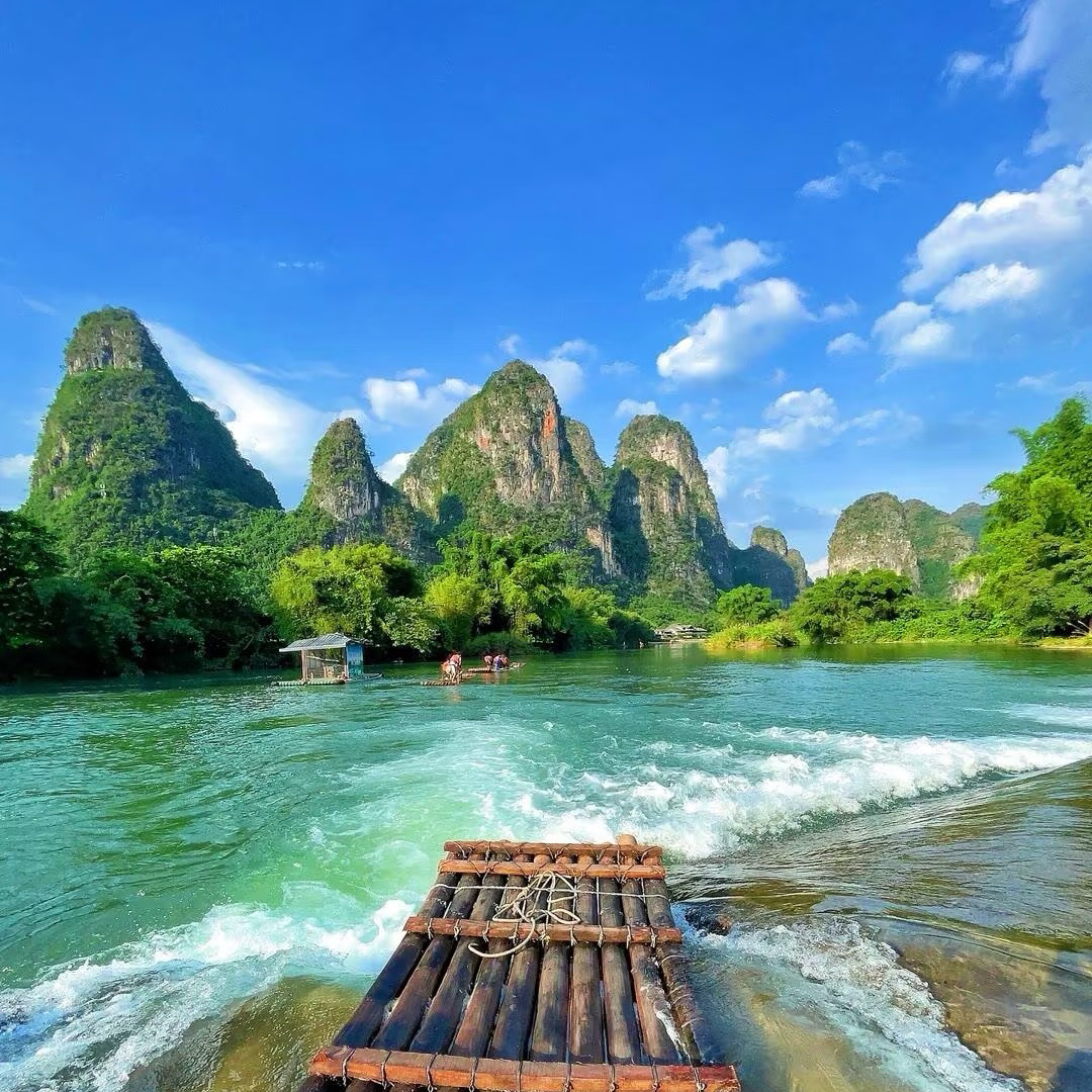 五一4天【桂林徒步  立减50元】经典漓江徒步（杨堤-兴坪古镇、相公山-大面山）-龙脊梯田