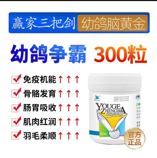 【幼鸽争霸】台湾配方，公棚高手，推崇的秘密武器（凯鸽） 商品图0