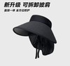 带防风绳和护颈罩的大帽檐防晒帽 商品缩略图1
