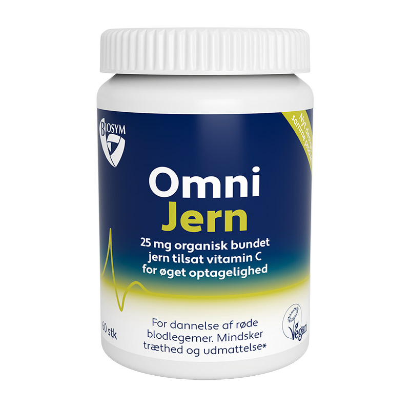 [极速送达-FX]Biosym Omni氨基酸螯合铁胶囊60粒.Biosym OmniJern 60kaps.