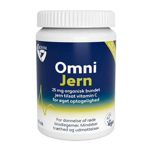 [丹麦]Biosym Omni氨基酸螯合铁胶囊60粒.Biosym OmniJern 60kaps. 商品图0