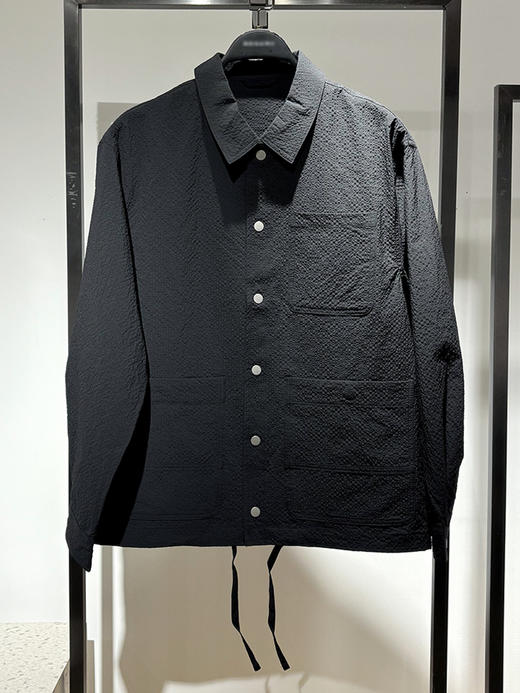 贝纳川春夏季翻领肌理面料薄型夹克ECP200100 商品图2