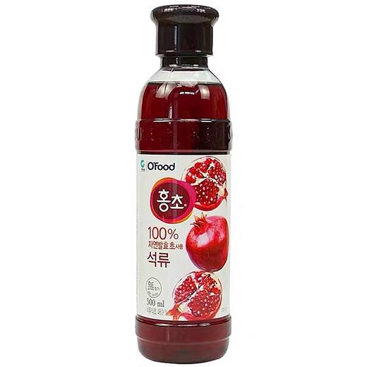 清净园红醋石榴500ml청정원 홍초 석류 商品图0