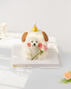 【纯动物奶油】小狗捧花生日蛋糕 商品缩略图0