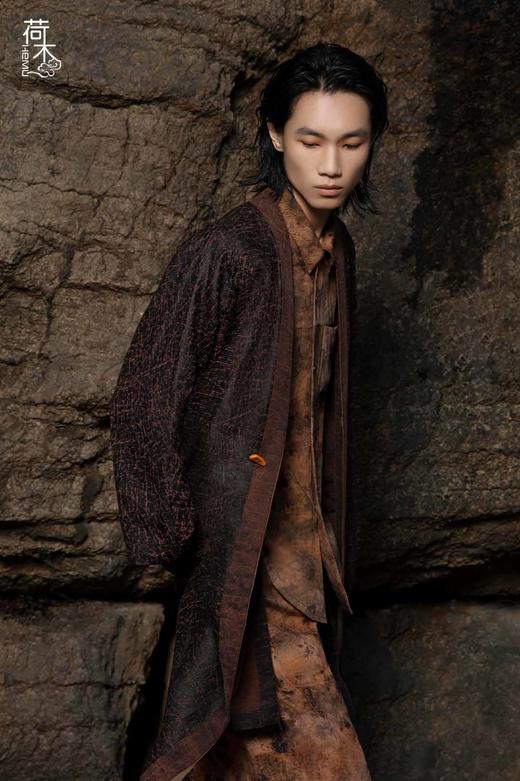 荷木HEMU丨[MEN]莨纱·开衫 商品图1