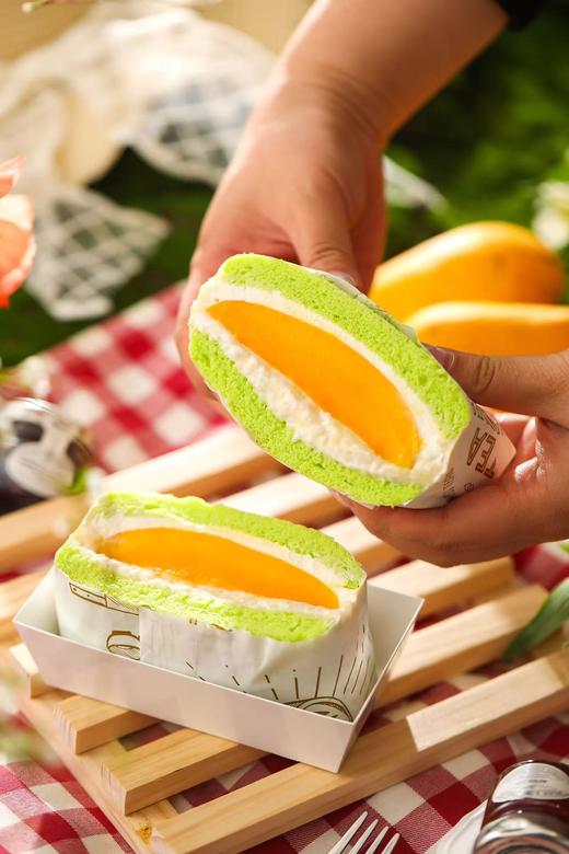 芒果斑斓米布丁三明治（单个） 商品图0