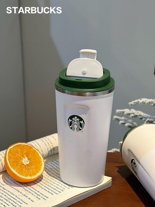 【星巴克经典小白绿咖啡杯】 容量：500 ml 商品图8