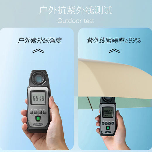 彩胶隔热降温遮阳防晒伞 高倍防紫外线太阳伞折叠晴雨伞 商品图1