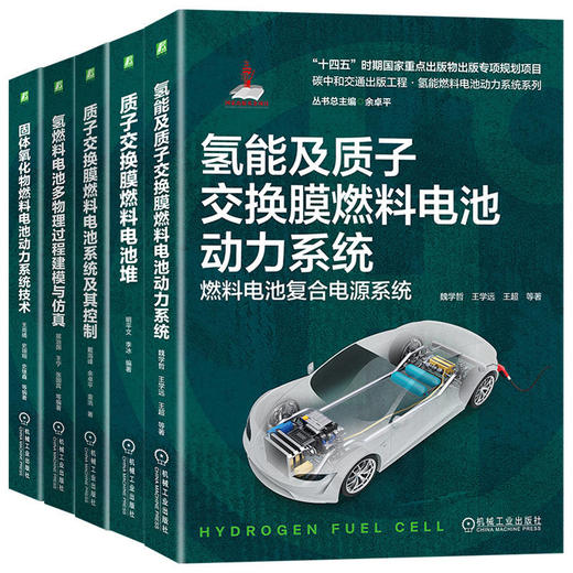氢能燃料电池动力系统图书套装(全5册) 商品图0
