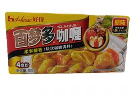 B1F【粮油】好侍百梦多咖喱原味    规格：100g（取货时间：即买即取）