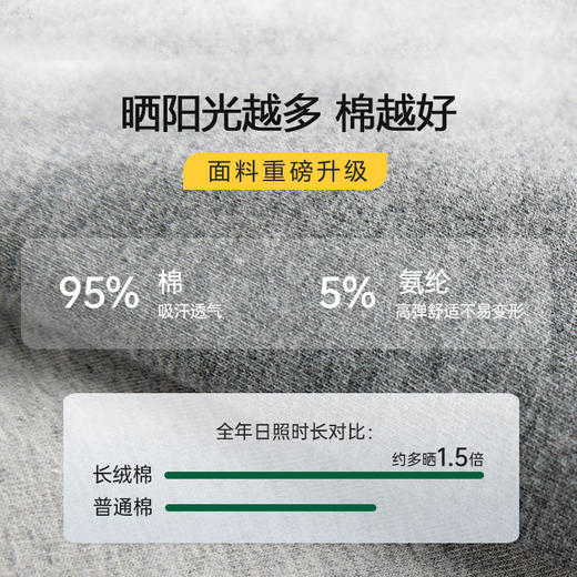 雀说3条装男士三角内裤纯棉a类棉抑菌U凸大囊袋中腰纯色透气男式三角内裤头AL326 商品图2