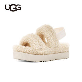 2楼UGG1120876女款带毛凉拖吊牌价999