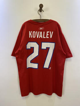 Y2K Vintage Reebok 锐步 NHL 美国国家冰球联盟  加拿大制 短袖T恤 _SST(M)