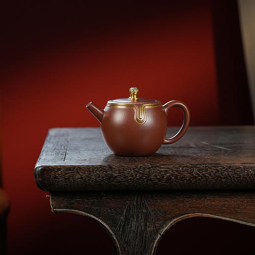 龙德堂陶艺 汤宣武制《好运接踵而至》原矿底槽清  170cc 库存请咨询客服 商品图0