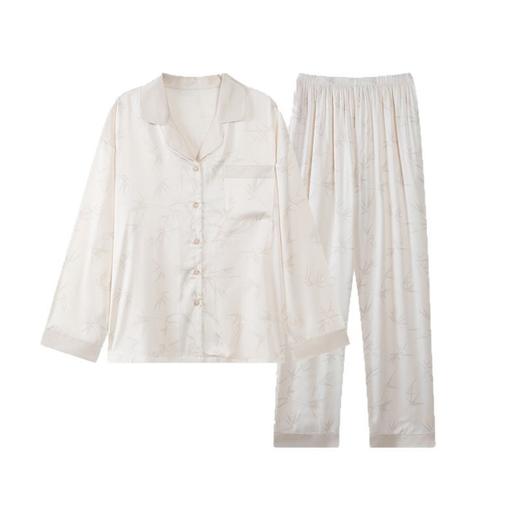 【大牌品质】【带胸垫冰丝睡衣】春夏高级轻奢丝滑凉爽女士家居服套装 商品图4