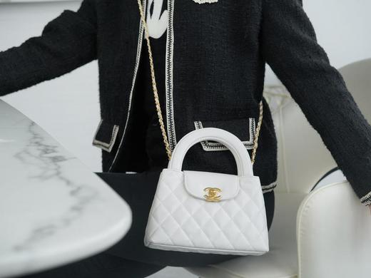 CHANEL香奈儿23K系列Kelly金标链条带手柄亮面小牛皮十色合集斜挎单肩手提包（HH） 商品图4