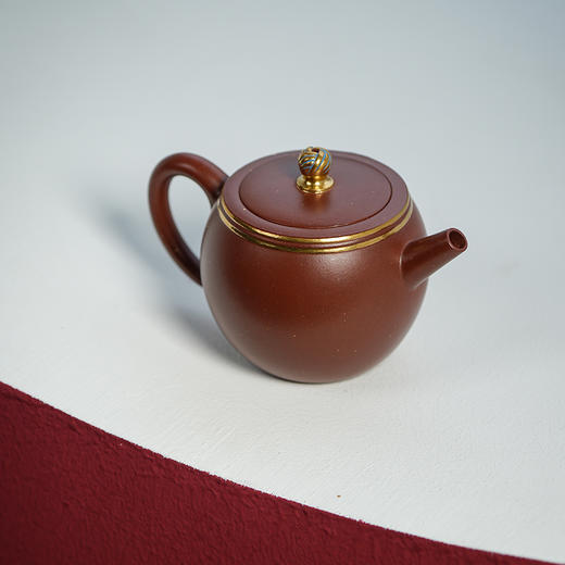 龙德堂陶艺 汤宣武制《好运接踵而至》原矿底槽清  170cc 库存请咨询客服 商品图3