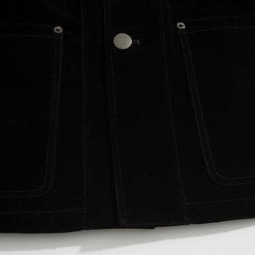 男款丝绒牛仔夹克 商品图2