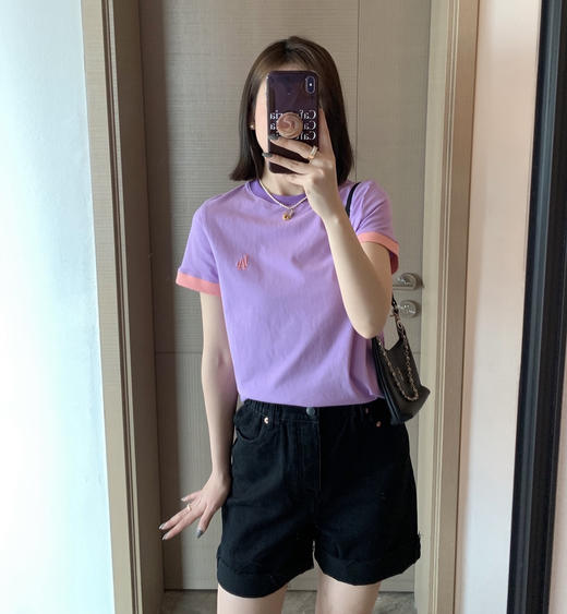 原单新款m糖果拼色短袖T恤 商品图6