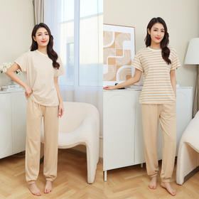 自然元素休闲套  宽条纹/细条纹（女）