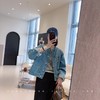 J原版美式复古酵素水洗牛仔宽圆领宽松牛仔外套 商品缩略图3