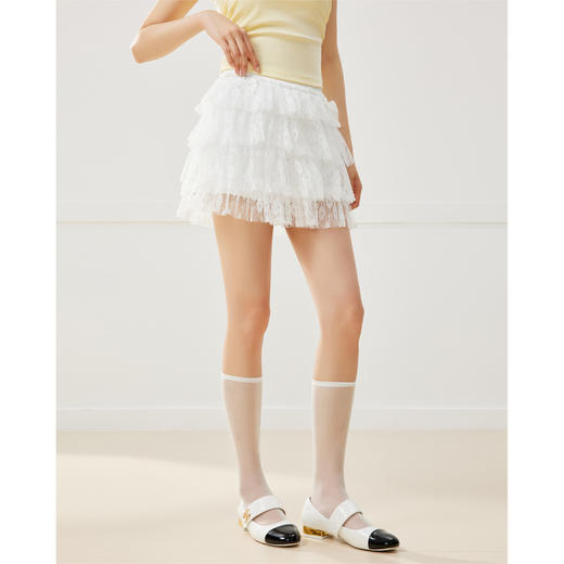 IEF/爱依服2025半身裙春夏 韩版甜美减龄少女风通勤百搭摆裙N4000- 商品图2