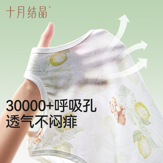 婴儿肚兜夏季薄款竹棉纱布宝宝防着凉背心新生儿护肚肚围 商品图3