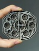 藏银錾宝相花纹服饰扣环，顺丰包邮 商品缩略图6