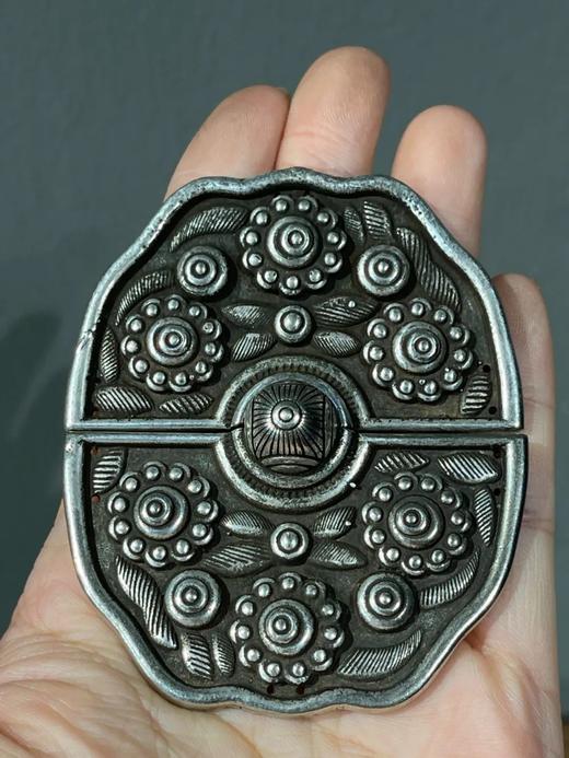 藏银錾宝相花纹服饰扣环，顺丰包邮 商品图12