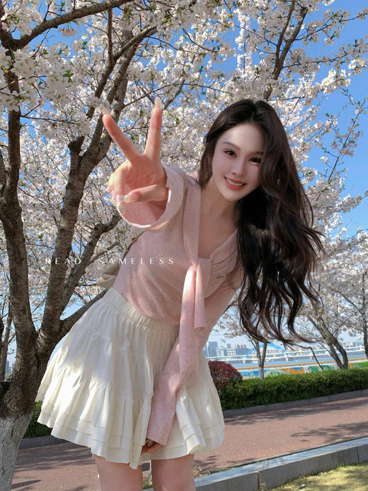 Read Nameless /樱花树下的兔绒粉色上衣 2025/3/31 商品图0