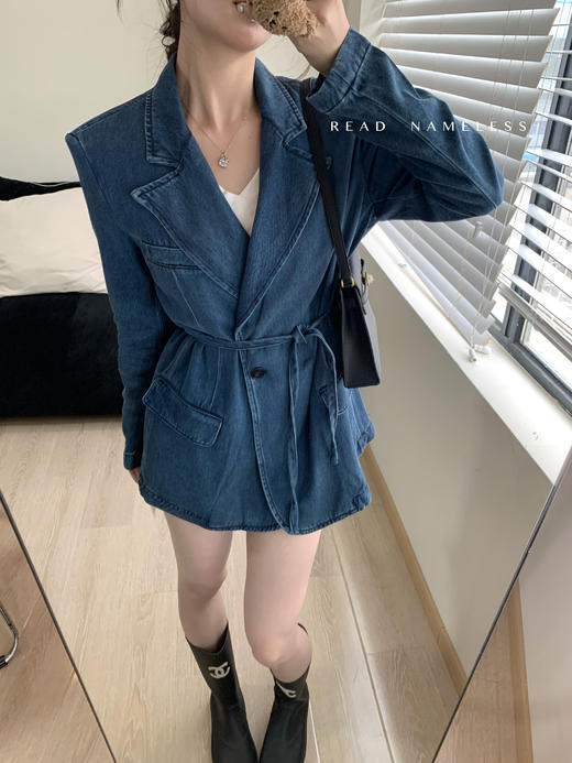 Read Nameless /莱赛尔牛仔西装外套 2025/3/31 商品图6