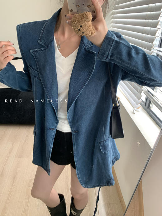 Read Nameless /莱赛尔牛仔西装外套 2025/3/31 商品图14