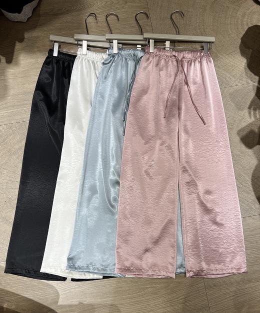 【门店同款】ENJOY夏季光泽垂感阔腿裤 162263698 商品图4