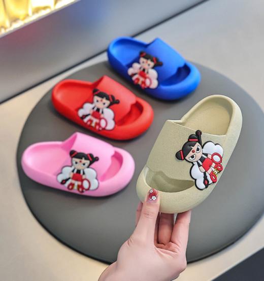 👏蛋仔派对/卡皮巴拉/哪吒儿童拖鞋｜💥【萌趣卡通儿童拖鞋合集】❤️轻盈柔软的棉花糖脚感 🥰舒服度max！ 👍不到一杯奶茶钱！ 就能拥有的快乐‼️到手一双可可爱爱的拖鞋‼️  商品图4