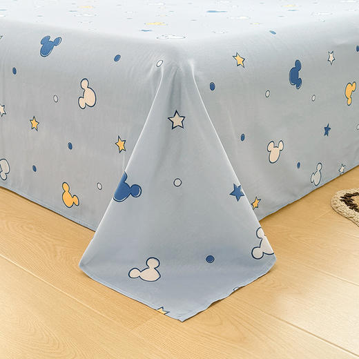 自然醒迪士尼正版授权全棉印花四件套小熊维尼纯棉床上四件套卡通儿童被套床单人宿舍三件套NH176178 商品图14