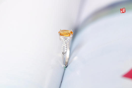 【兮若】黄水晶戒指 商品图5
